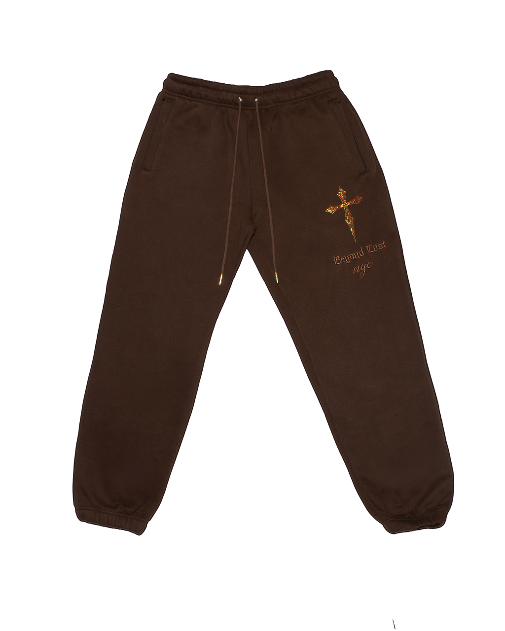 NEW! Forest Brown: Crystal Dagger Sweatpants