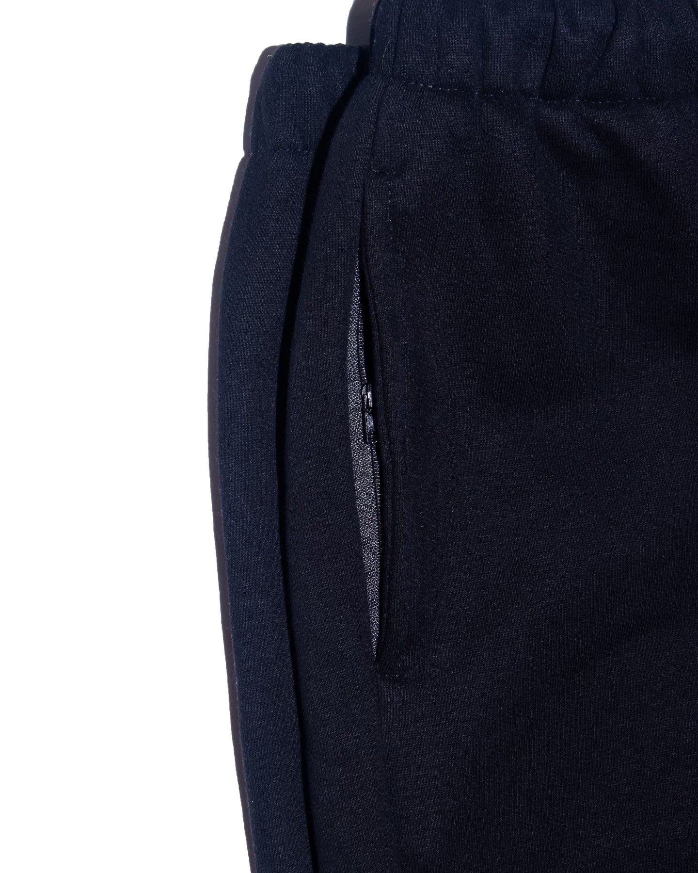 Monochromatic Collection: Black Sweatpants - Zip Pockets