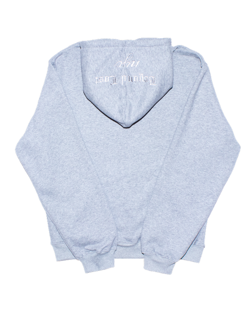 Monochromatic Collection: Gray Hoodie - Oversized Pullover- Limited Edition