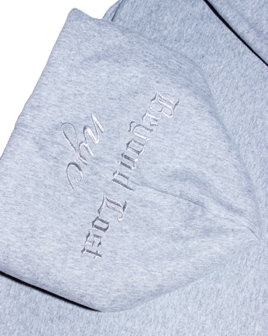 Monochromatic Collection: Gray Hoodie - Oversized Pullover- Limited Edition