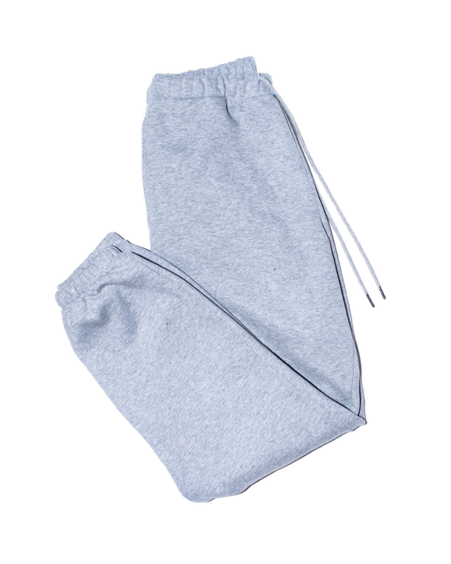 Monochromatic Collection: Gray Sweatpants - Zip Pockets- Limited Edition