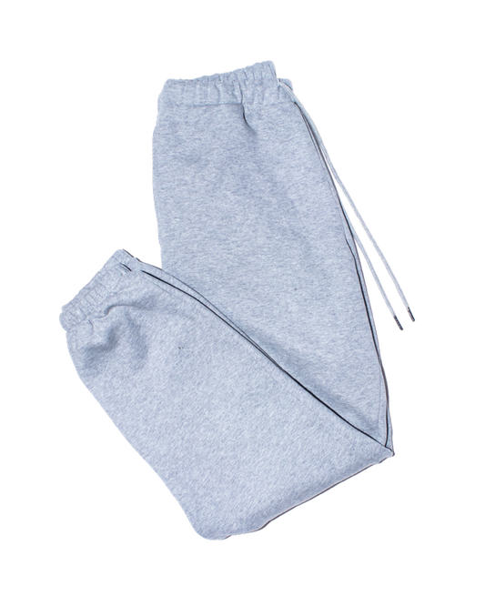 Monochromatic Collection: Gray Sweatpants - Zip Pockets- Limited Edition