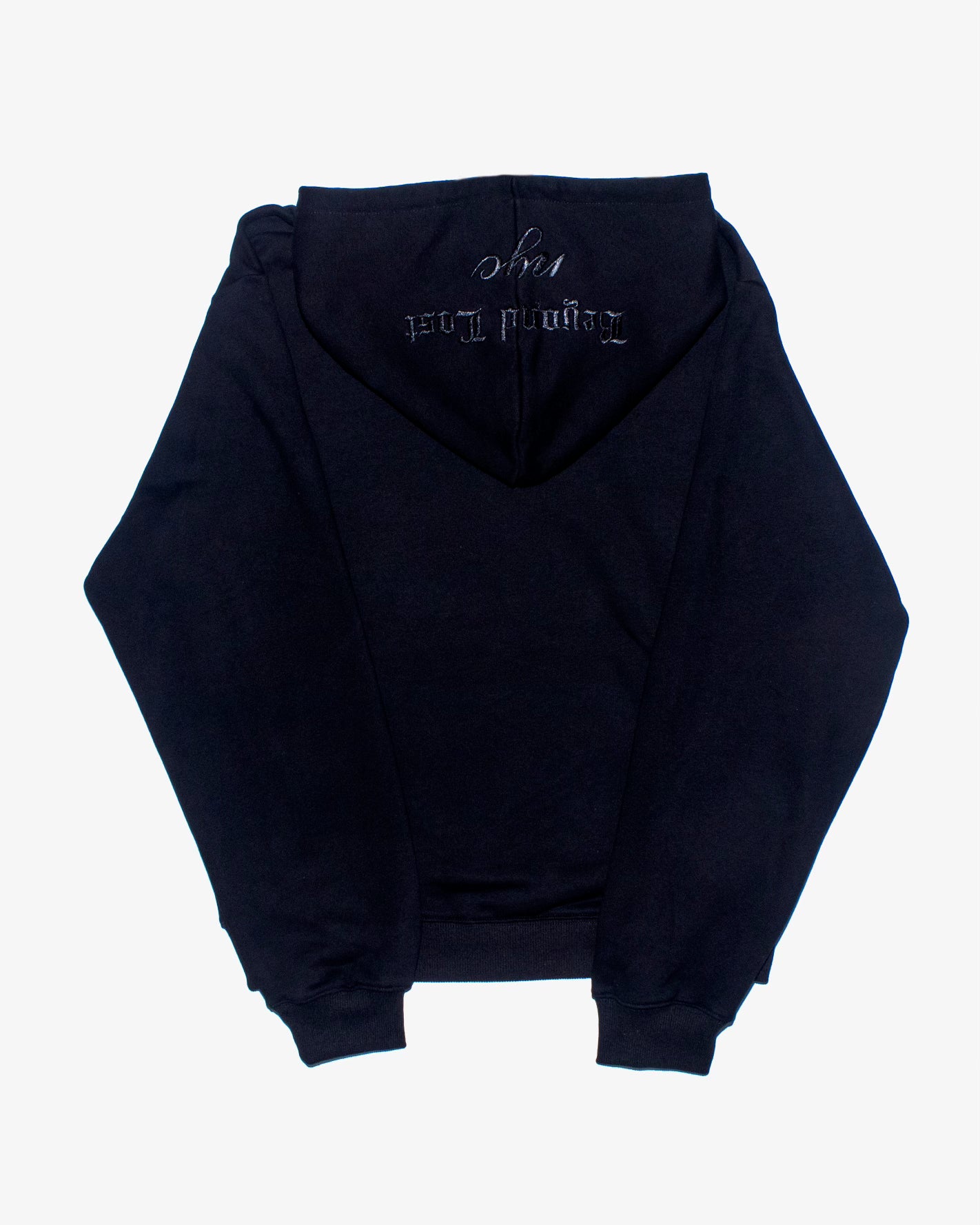 Monochromatic Collection: Black Hoodie - Oversized Pullover